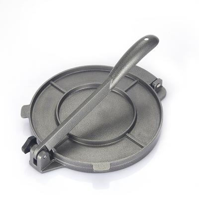 China Viable Wholesale Round Form Pancake Press 10-Inch Traditional Metal Collapsible Cast Iron Manufacturer Heavy Taco Presser for sale