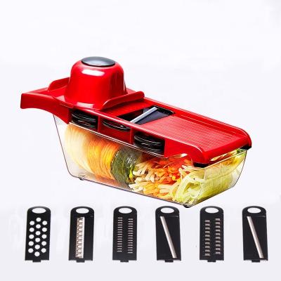 China Amazon Viable Manual Slicer Household Food Vegetable Chopper Onion Chopper Potato Slicer Cutter for sale