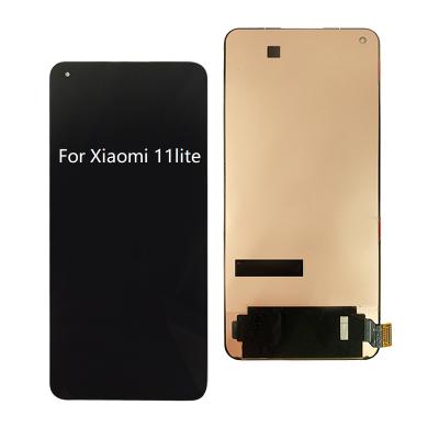 China Original Mobile Phones Touch Screen LCD Display For Xiaomi 11 Lite Custom for sale