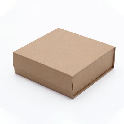 China Recycled Materials Store Ready Eco - Friendly Rigid Paper Flip Top Square Gift Boxes With Magnetic Lid for sale