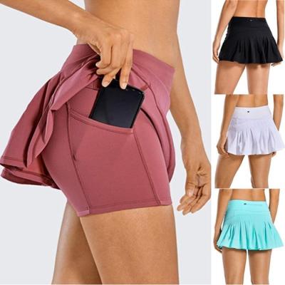 China SKIRTS women workout fitness wear skirt sexy golf apparel shorts tennis skirt pleated for sale