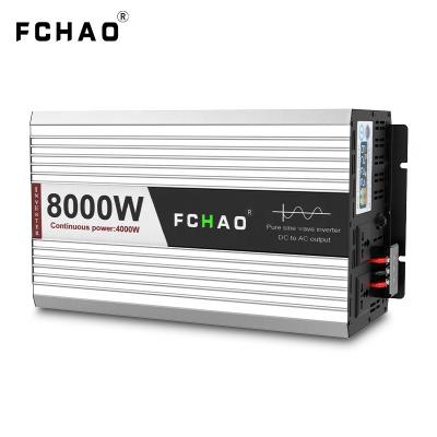 China FCHAO Inverter Solar Power System Inverter Inverter 4000W Power Inverter With Multi Protections CE RoHS Certification 38.5*22*15.5cm for sale