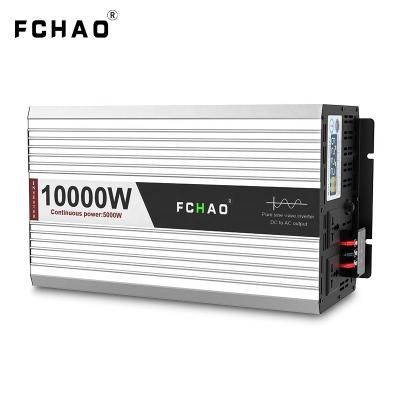 China FCHAO 5Kw Solar Inverter Pure Sine Wave For RV Solar Power System Wind Power New Energy Power With Soft Start Inversor CE RoHS 48*22*15.5cm for sale