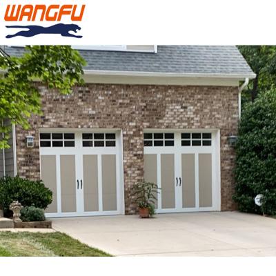 China Modern Residential Good Price Villa Waterproof Automatic Customize Garage Roller Gate Aluminum Alloy Glass Garage Door for sale