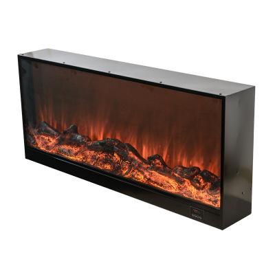 China Modern Custom Design Exhibition Hall Display Home Decoration Electric Simulation Fire Fireplace for sale