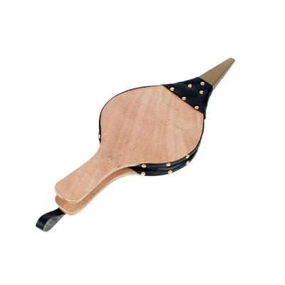 China Fireplace Accessories Bellows Furniture Traditional Air Leather Bellows for BBQ and Camping, Wood Handle Fireplace Accessories Bellows for sale