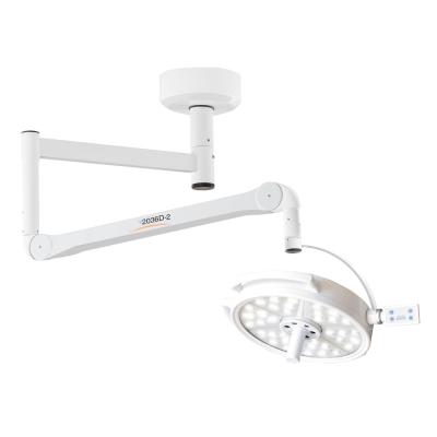 China Plastic High Quality H2036D-2 Ceiling LED Surgery Room Surgical Operation Shadowless Lamp for sale