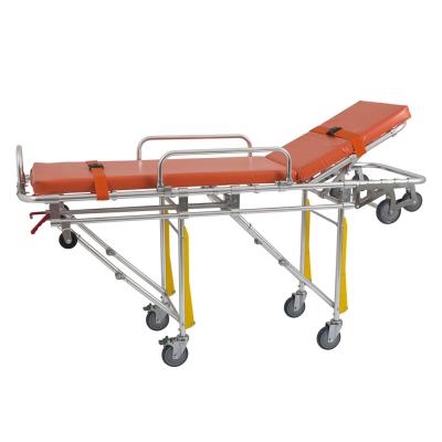 China Hot Sale Surgical ICU Use Ambulance Stretcher Emergency Self Loading Patient Trolley for sale