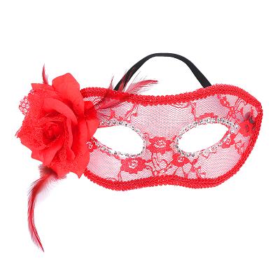 China Custom Masquerade Events Party Supplies Halloween Party Rave Lightweight Face Mask For Adults for sale