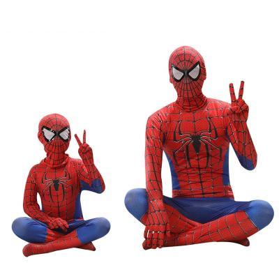 China Spiderman Cosplay Dress Up Party Suits Spiderman Cosplay Halloween Costume Red Black Spiderman Costume Spiderman Costume Kids Children Spiderman Costume for sale