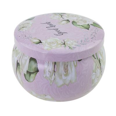 China Birthdays Dried Flower Series Set Scented Hand Sweet Box Wax Cup Candle Girl Heart Proposal Confession Atmosphere Warm Living Gift for sale