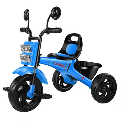 China Ride On Toy Children's Lightweight Pedal Riding Tricycle With Light And Music / Baby Ride On Tricycle for sale