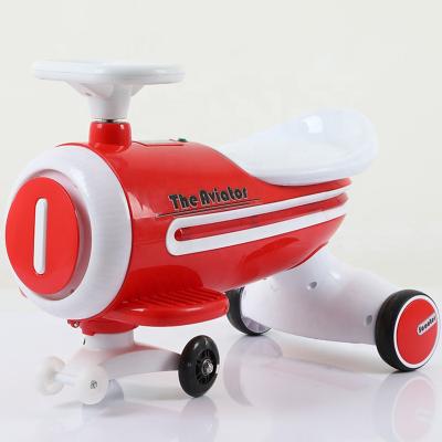 China Ride On Toy New Design Children Baby Kid Ride On Swing Car With Light And Music for sale