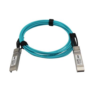 China Data communications 25G SFP28+ to SFP28+ AOC 2M Active Optical Cable for sale