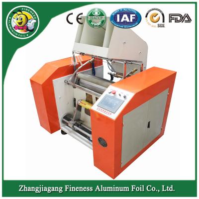 China Durable new arrival aluminum foil rewinder with cutting machine for sale