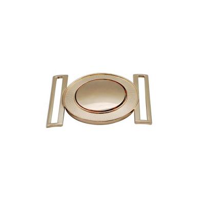 China Military Wholesale Items Dustcoat Stock Use And Stock Make Up Custom Fashion Gold Women Zinc Alloy Lady Belt Buckle Type for sale