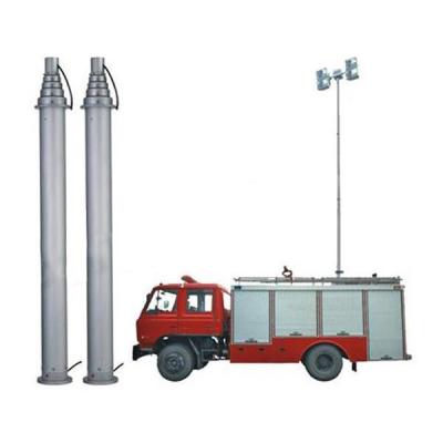 China 5m 6m 7m 8m 9m Base Pneumática Mast Pneumática Telescopio de palo para camión de bomberos en venta