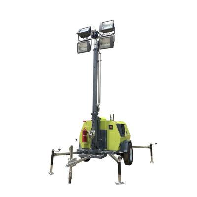 China Strong Stability Portable Diesel Light Tower For Outdoor Lighting for sale