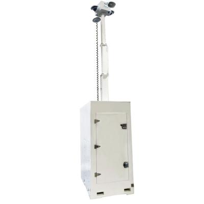 China Cube Mobile Surveillance Tower Security Camera Tower For Sporting Events for sale