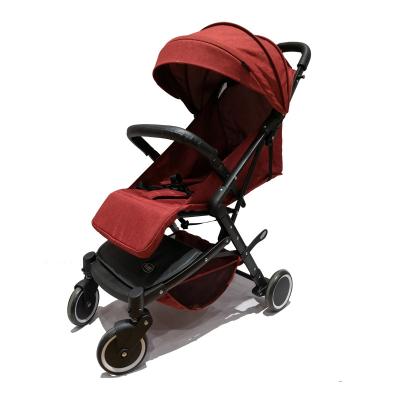 China Carry Baby China Baby Stroller Manufacturer High Landscape And Mom Baby Pram Foldable Hot Stroller 3 in 1 for sale