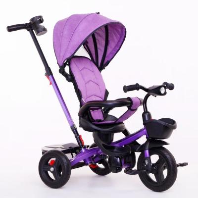 China Ride on Toy Factory Wholesale Cheap Price 4 in 1 Children Tricycle Child Tricycle, Baby Tricycle for sale