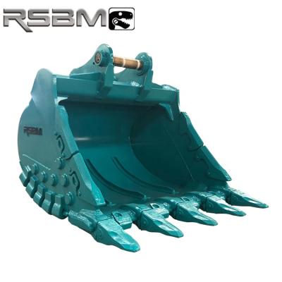 China Cultivate 30ton Big Capacity Best Price Excavator Part Heavy Bucket Rock Bucket Digging Machine for sale