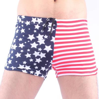 China Men's Breathable Boxer Swim Shorts 2021 Multicolor Boxer Variety Swim Shorts Fashion Trend Plus Size Swim Shorts for sale