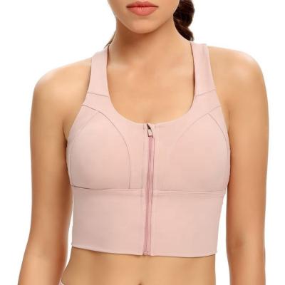 China New Products Anti Bacterial Warm Static Breathable Backless Ladies Unique Sports Bra for sale