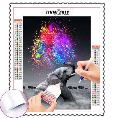 China New Classic/postmodern 5d painting custom made classic/postmodern animal diamond wall art canvas decoration painting kits for sale