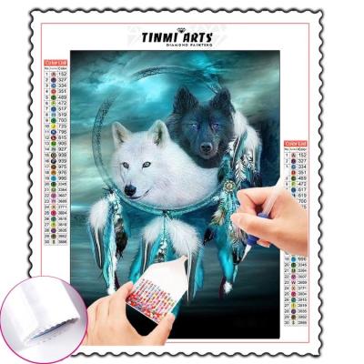 China New Classic/Postmodern Drop Shipping Animal Home Decoration Crystal Rhinestone Diamond Painting New Design Diy Kit for sale