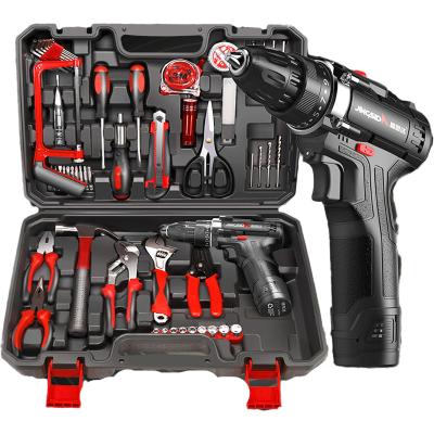 China Household and Wood 118 Piece 12V Lithium Cordless Drill Power Drills Brushless Tool Box Woodworking for sale