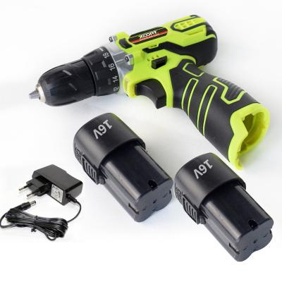 China Mini Electric Drilling Machines 16V Cordless Electric Drill 13mm for sale