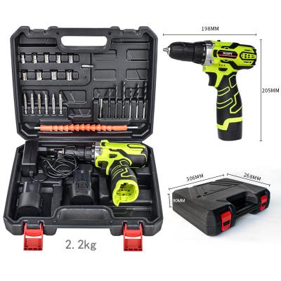 China Rechargeable Power Drill 16V 10Mm Cordless Impact Drill 13mm for sale