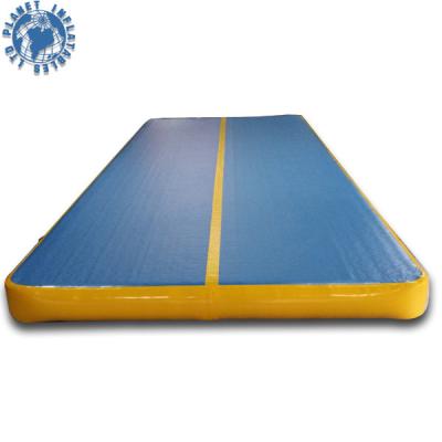 China Double & quadruple stitching Gymnastics Launch Pad Drop Stitch Material Inflatable Gym Mat for sale