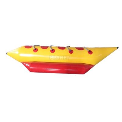 China Water Floating Entertainment 4 Single Seats Inflatable Water Games Flyfish Inflatable Banana Boat Banana Boat For Sale for sale