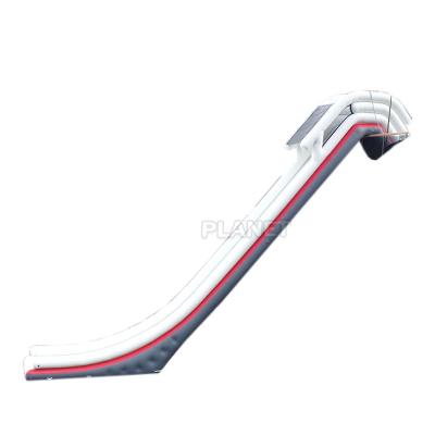 China PVC Commercial Water Equipment Inflatable Water Yacht Slide / Inflatable Dock Slide For Boat zu verkaufen