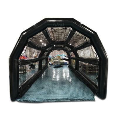 China Custom Giant Airtight Inflatable PVC Baseball Batting Cage Tent With Net for sale