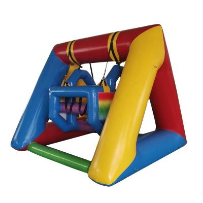 China Korea Sale Amusement Park Viking Boat Inflatable Pirate Ship Air Seesaw Bouncer Hot Airtight Inflatable Seesaw Seesaw Rocker Boat For Child Te koop