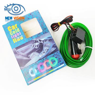 China Decoration Car Lights Ambient Light Led Cold Light Line Decorative DIY Dashboard EL Wire for sale