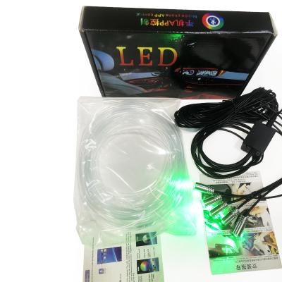 China Automobile Lamp 2021 New Design Universal Car RGB Full Color Ambient Lighting Right Out Ambient Light for sale