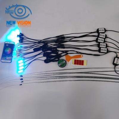 China Newest Car Strip Light RGB Interior Decorative Light For Car Interior Light LED Strips Atmosphere Acrylic Light for sale