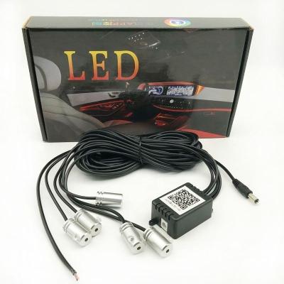 China Interior Decorative Interior Decorative Ambient Light Car LED Light Guide Colorful Strip for sale