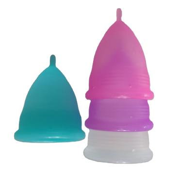 China Eco Friendlysanhealthy cup high quality medical silicone menstrual cup with comfortable soft and odorless safety hygienic features for sale