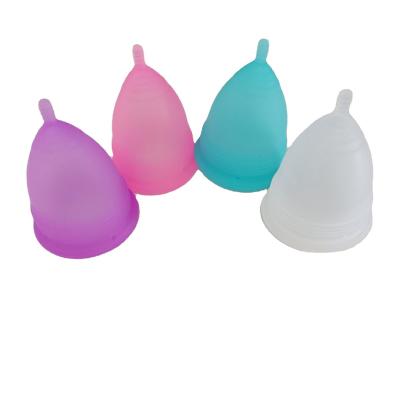 China Wholesale Organic Menstrual Medical Silicone Menstrual Cups 100% Eco Friendlysancenhealthy Cup for Woman Period for sale