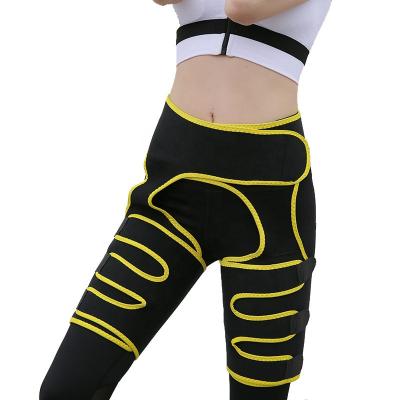 China Wholesale Breathable Neoprene Tummy Control Thigh Trainer Wraps Booty Shaper Workout Thigh Shaper Booty Sculptor for sale