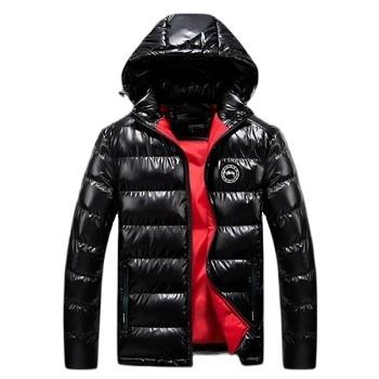 China New winter men's cotton casual clothing border fashion protecting pungent wind to increase the warmth of the jacket plus size men's jacket for sale