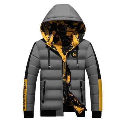 China 2021 windproof new large size men's jacket jacket warm hooded windproof outdoor autumn and winter fashion for sale