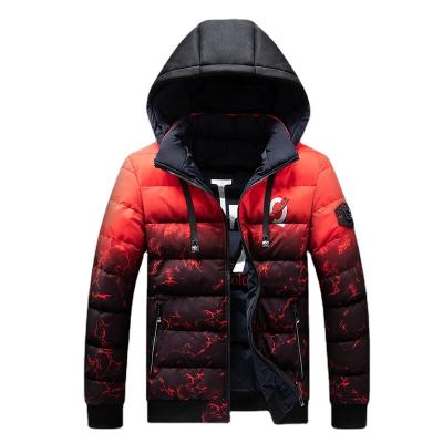 China 2022 Fashion Hooded Brand Men's Reversible Winter Jacket New StyleJacket Winter Fashion Reversible Jacket Plus Size Men's Clothing for sale