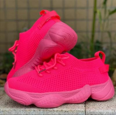 China PU Women's Fashion Sneakers Running Shoes Style High Quality Hot Fashion for sale