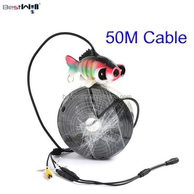 China Waterproof/Weatherproof 50M Camera Bottom Water Underwater Fishing Camera CR110-7J with 50 Meters Cable for sale